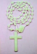 Corona del Rosario plastica su nylon