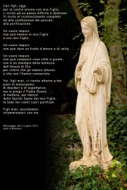 Messaggio di Medjugorje del 2 Luglio 2011 a Mirjana Dragicevic