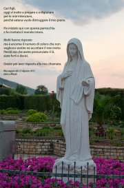 Messaggio di Medjugorje del 25 Agosto 2011 a Marija Pavlovic