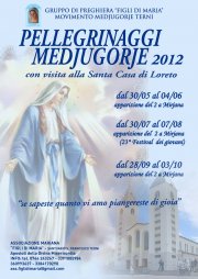 PELLEGRINAGGIO A MEDJUGORJE DAL 28 SETTEMBRE AL 3 OTTOBRE 2012 (da Terni)