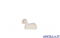 Agnello sdraiato Leonardo serie 13 cm Colorato