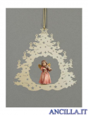 Albero di Natale con Angelo in piedi violino