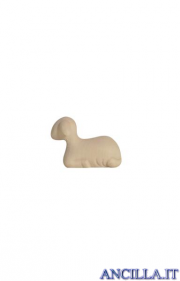 Agnello sdraiato Leonardo serie 8,5 cm