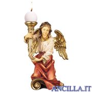 Angelo corale con candela sinistro