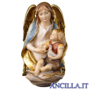 Angelo protettore con bambino da appendere