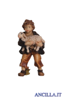 Bambino con agnello in braccio Rainell serie 22 cm