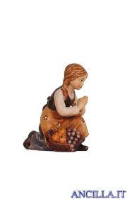 Bambina inginocchiata Mahlknecht serie 12 cm