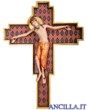 Corpo di Cristo con croce romanica