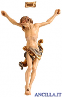 Cristo Leonardo in resina