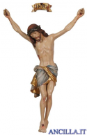 Cristo Siena finitura antica con oro zecchino