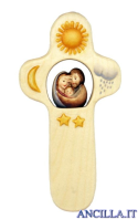 Croce per bambini Sacra Famiglia