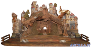 Capanna con castelli (statuine 12 cm)