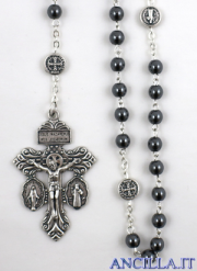 Corona del Rosario del Perdono in ematite