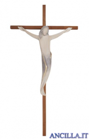 Cristo Ambiente Design rustico su croce dritta liscia