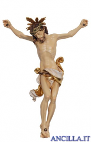 Cristo Leonardo con raggiera dipinto a olio