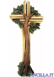 Croce della Vita - foglie verdi