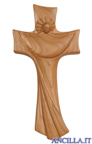 Croce Risorto Ambiente Design legno di ciliegio