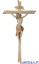 Corpo contemplativo con croce semplice