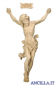 Crocifisso per processione Leonardo croce anticata barocca naturale