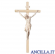 Crocifisso Siena naturale - croce diritta chiara