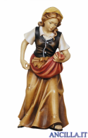 Donna con legna Kostner serie 16 cm