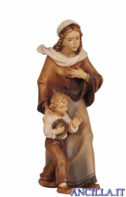 Donna con bambino Kostner serie 120 cm
