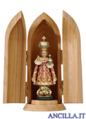 Gesù Bambino di Praga con nicchia