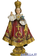 Gesù Bambino di Praga pasta di legno