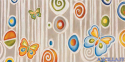 Giochi colorati - decorato su pannello piatto