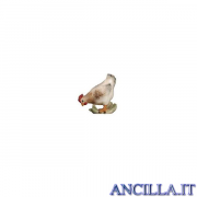 Gallina becca il mais Avvento serie 16 cm