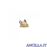Gallina con pulcini Avvento serie 11 cm
