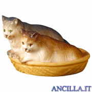 Gatti nel cesto Ulrich serie 10 cm