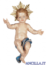 Gesù Bambino Ulrich con raggiera