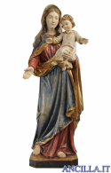 Madonna con Bambino anticata oro