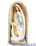 Madonna di Lourdes con Bernadette in grotta