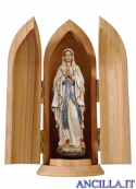 Madonna di Lourdes modello 1 con nicchia