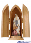Madonna di Lourdes e Bernadette modello 2 con nicchia