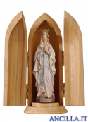 Madonna di Lourdes incoronata con nicchia