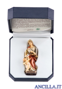 Miniatura Santa Cecilia con astuccio