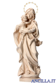 Madonna delle Alpi con raggiera 12 stelle naturale