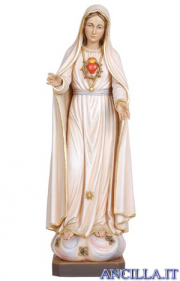 Madonna di Fatima 5a apparizione dipinta a olio