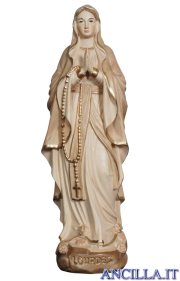 Madonna di Lourdes modello 1 brunito 3 colori