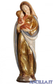Madonna Pema anticata oro e argento