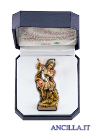 Miniatura San Giorgio con astuccio