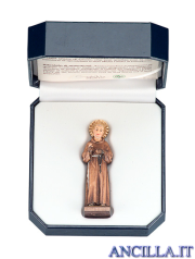 Miniatura San Pio da Pietrelcina con astuccio