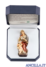 Miniatura Santa Cecilia con astuccio