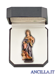 Miniatura Santa Elisabetta con astuccio