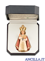 Miniatura Santo Bambino di Praga con astuccio