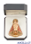 Miniatura Madonna di Cavadonga con astuccio
