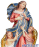 Madonna che scioglie i nodi olio